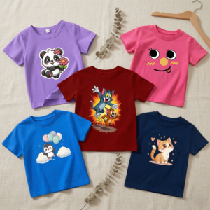 5Pcs T-Shirt Combo-1